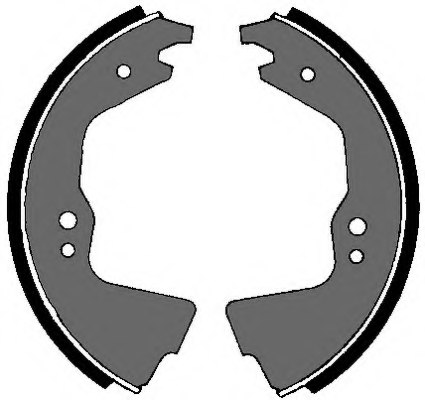 VEMA 84068 Brake Shoe Set